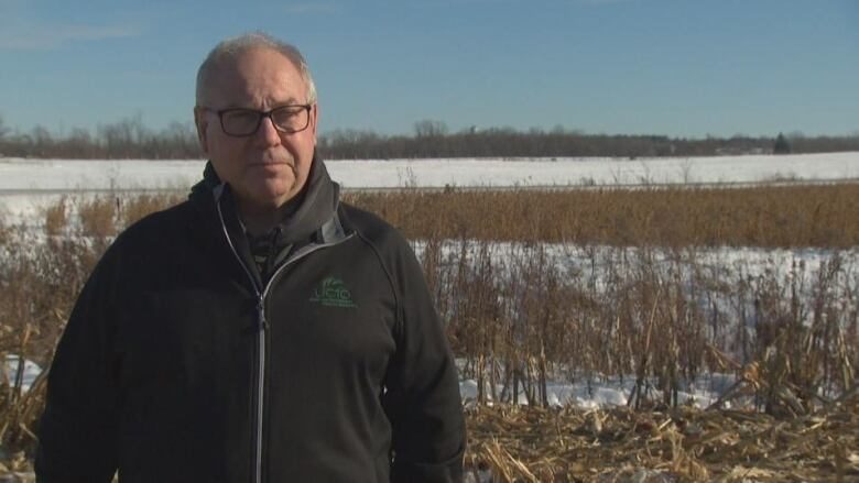 Marc Quesnel farms in Moose Creek, Ont., about halfway between Ottawa and Cornwall, Ont.