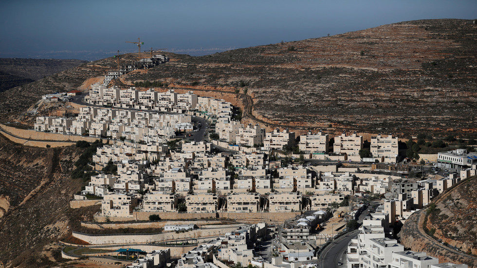 Click to enlarge Israeli settlement of Ramat Givat Zeev