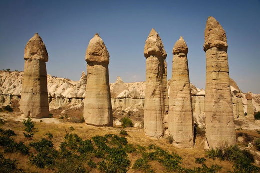 Click to enlarge Monuments of Kapadokya