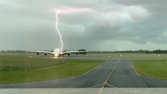 christchurch lightning