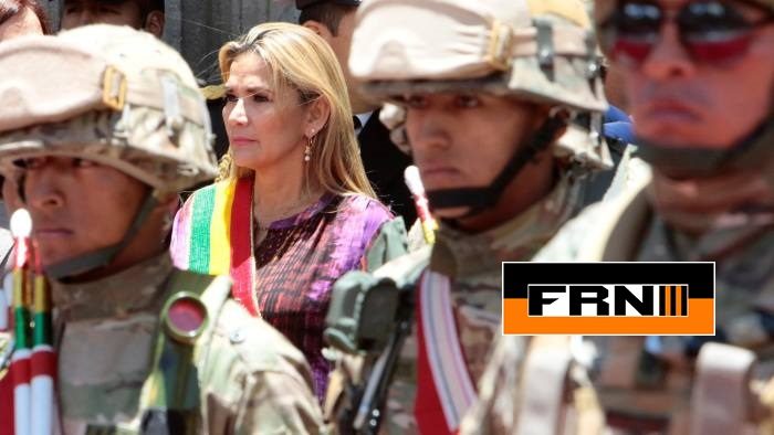 self-proclaimed president of Bolivia, Jeanine Áñez