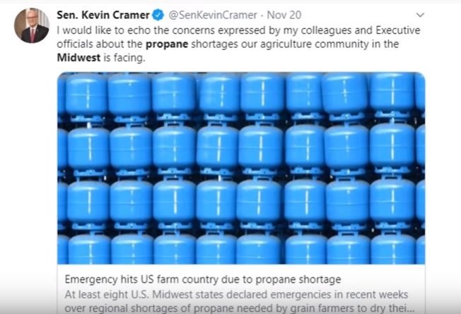 US propane shortages