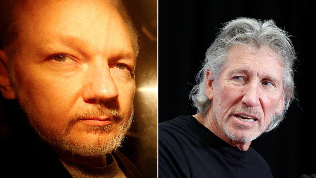 Julian Assange Roger Waters