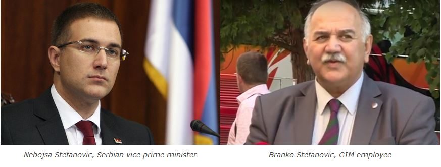 serb president arms trafficking Nebojsa Stefanovic Branko Stefanovic