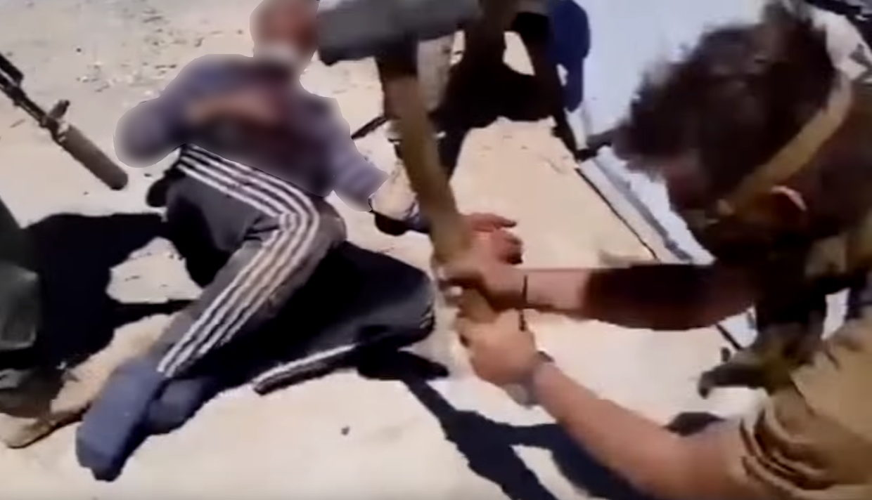 Click to enlarge Wagner Russian mercenary torture 2
