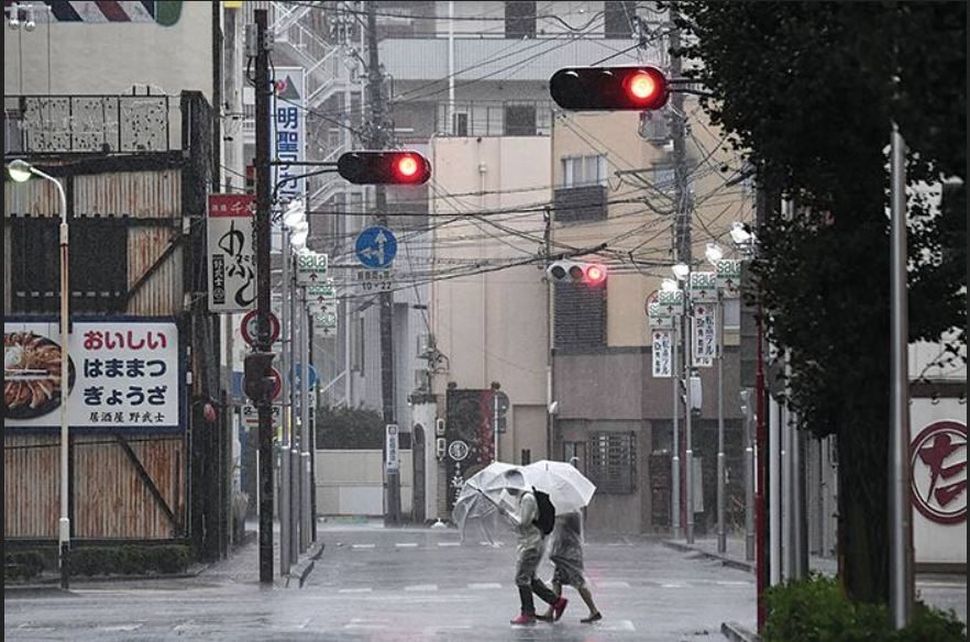 Typhoon  Hagibis   japan