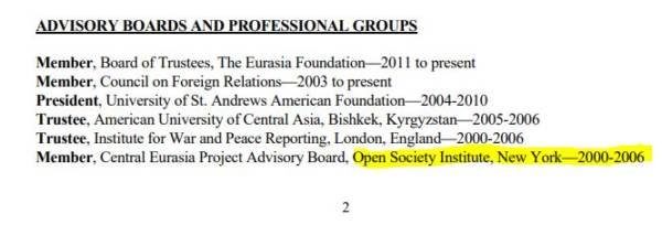 fiona hill soros connections