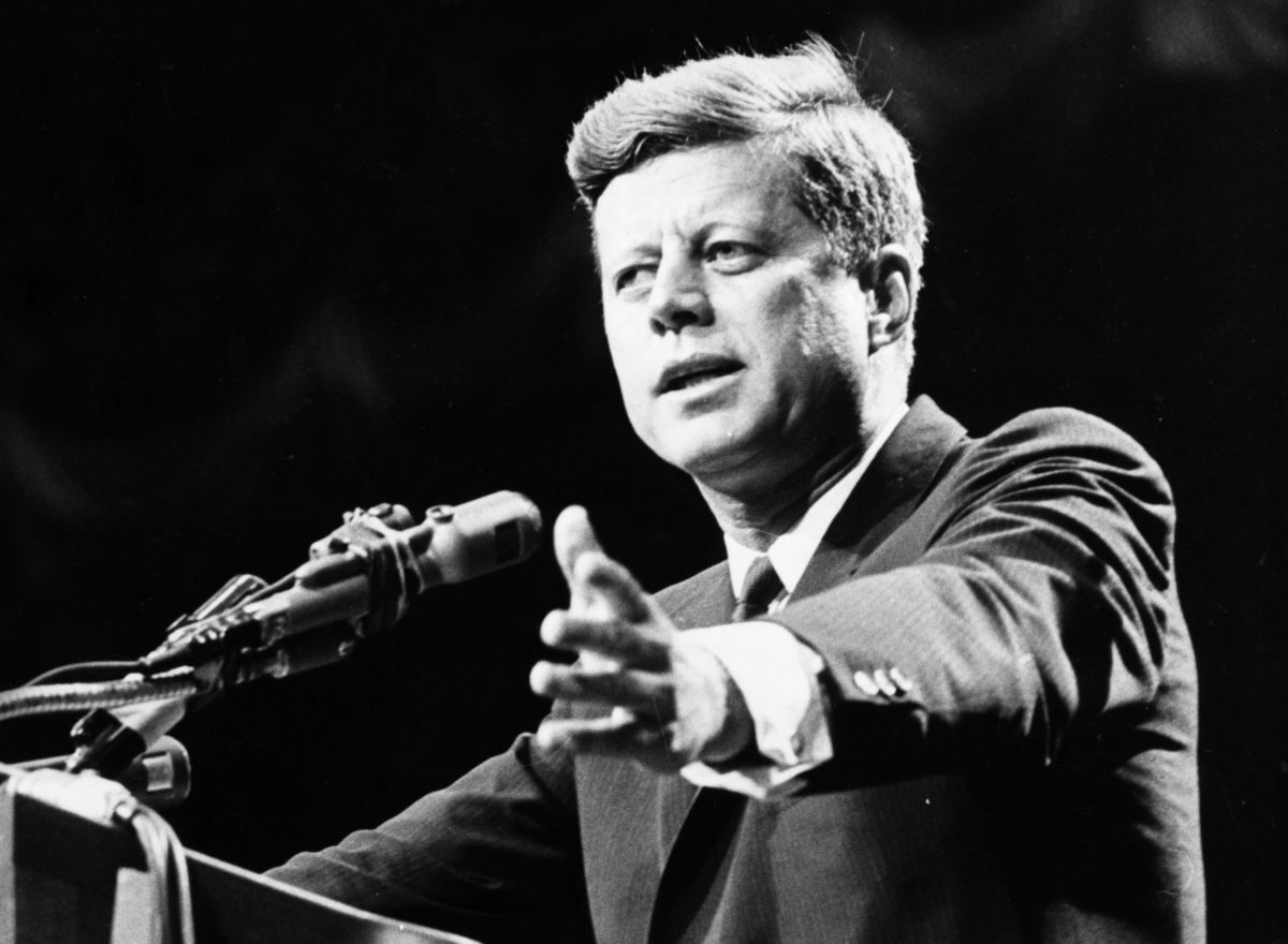 Click to enlarge John F Kennedy