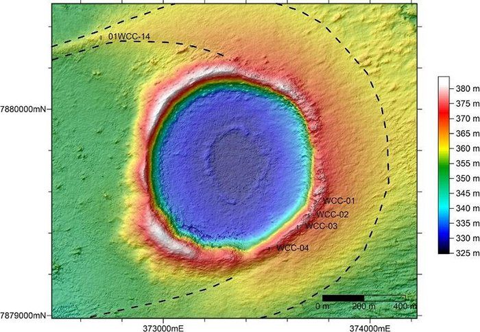Click to enlarge Crater