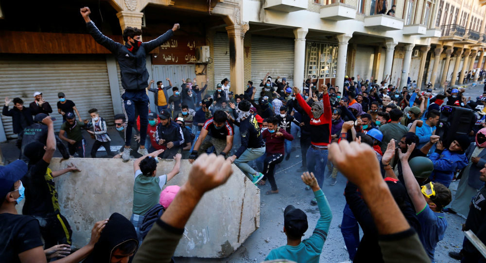 Click to enlarge iraq protests