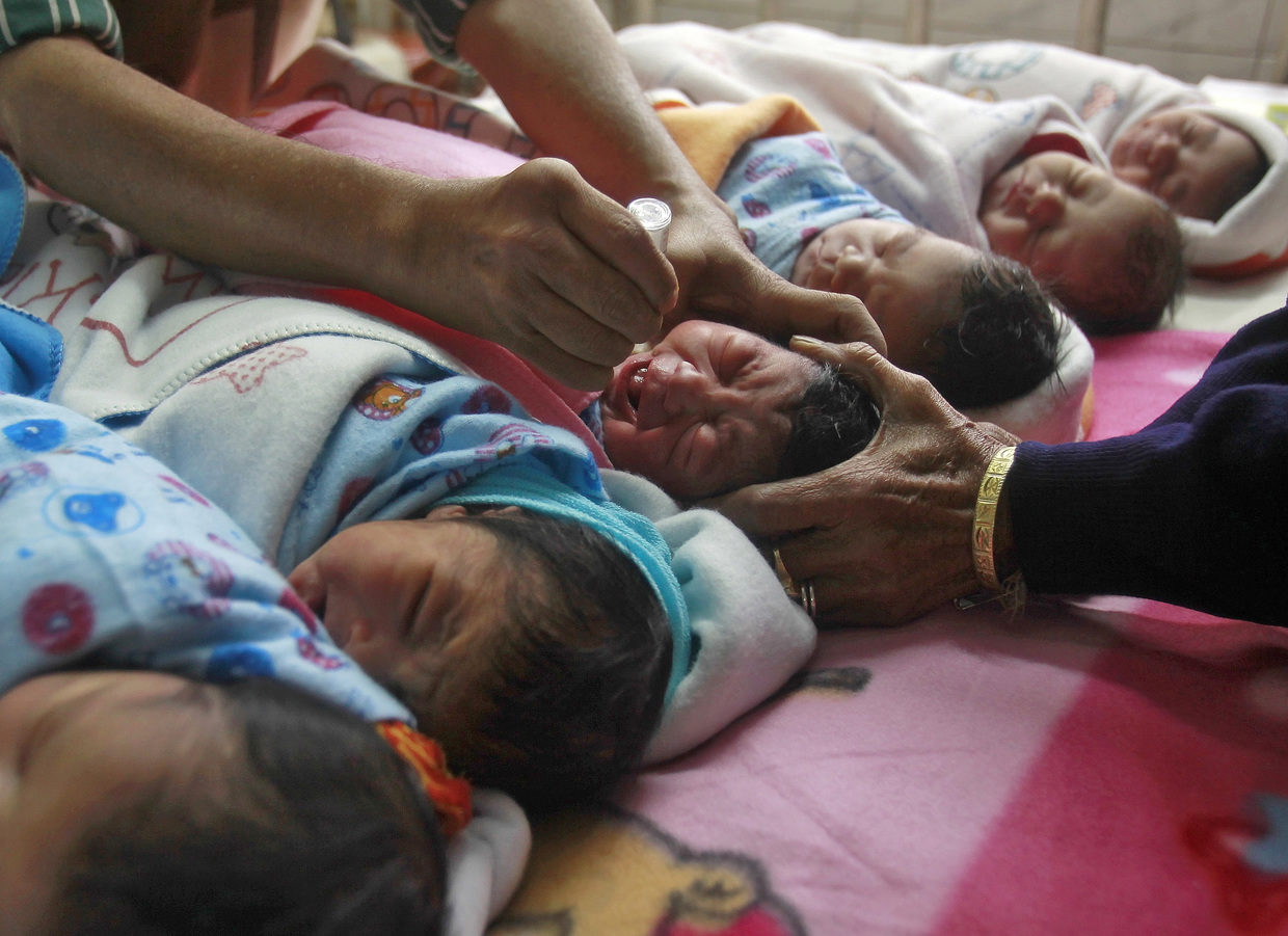 Click to enlarge Indian babies