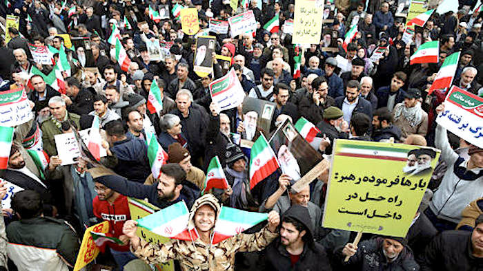 Iranian protesters