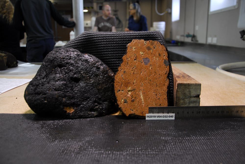 Click to enlarge volcanic rock