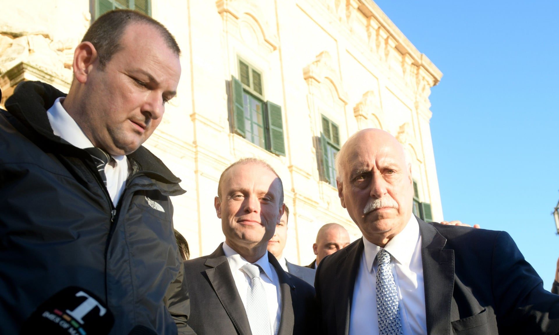 Click to enlarge Malta’s prime minister