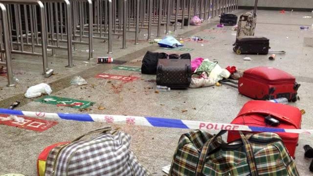 Click to enlarge Kunming train station attack