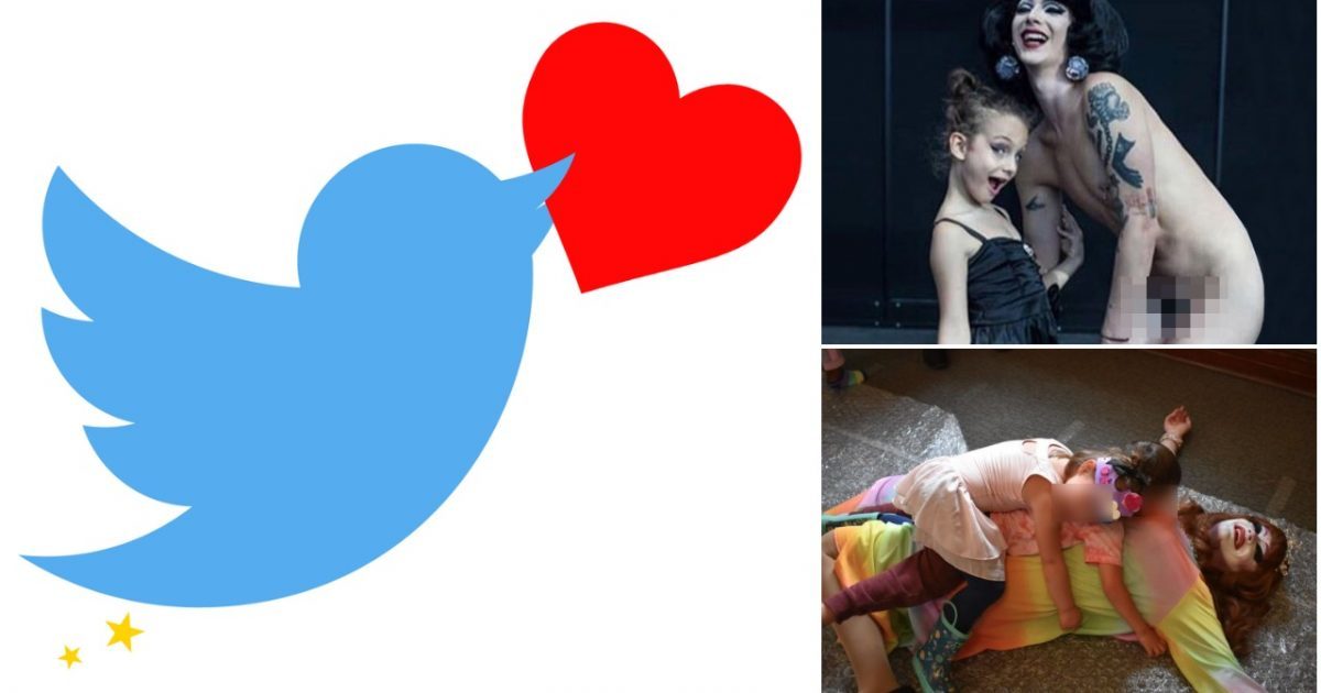 twitter allows pedophilia