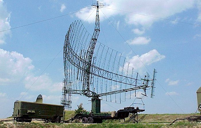 Click to enlarge A Soviet P-14 radar