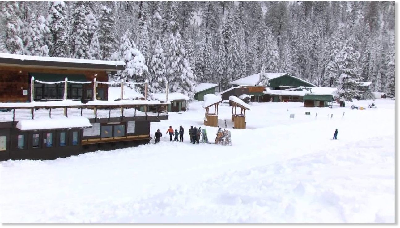 China Peak Resort In California Walloped With 4 Feet Of New Snow In 38 