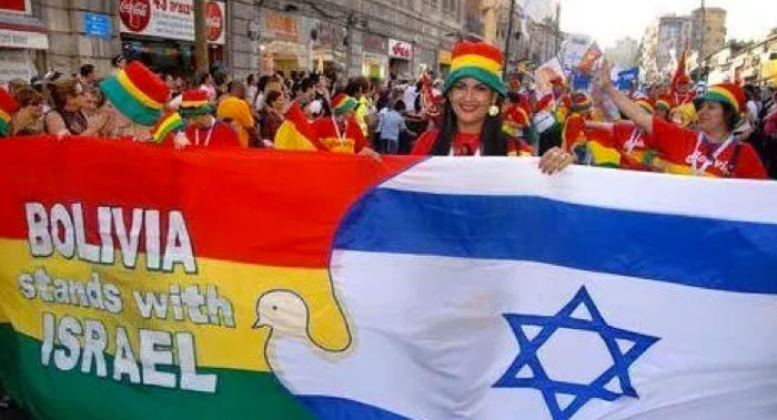 Click to enlarge Bolivia-Israel