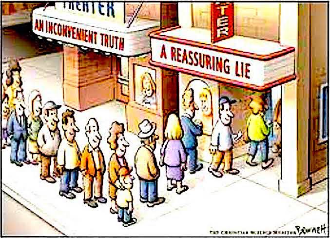 Cartoon A Lie