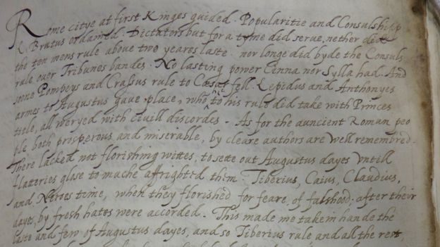 Click to enlarge manuscript