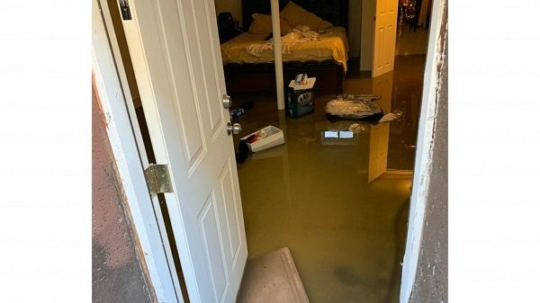 Click to enlarge Flooded house