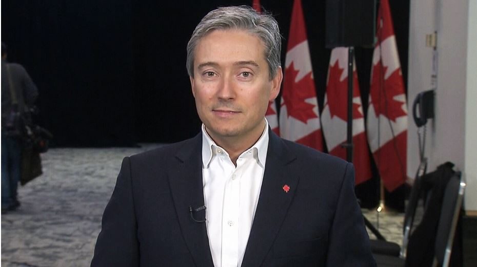 Click to enlarge Francois-Philippe Champagne Canada trade minister
