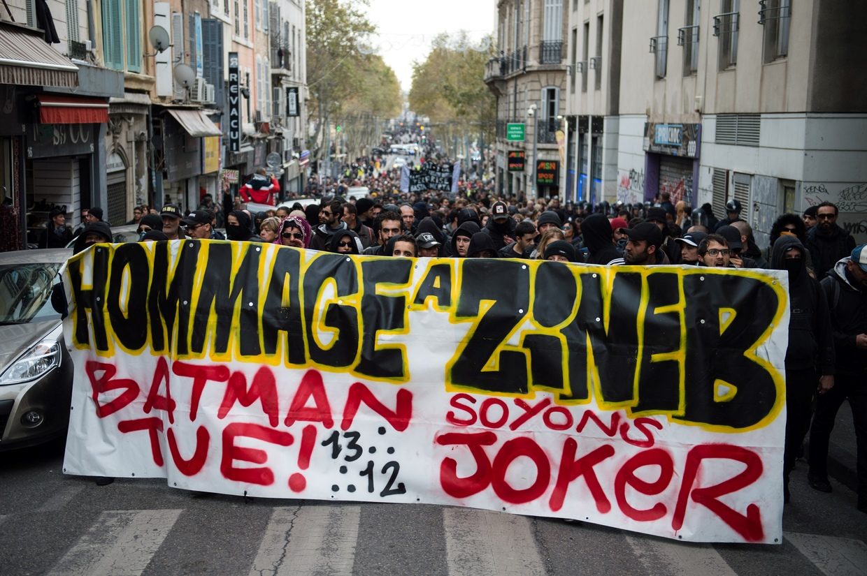 Click to enlarge france protest