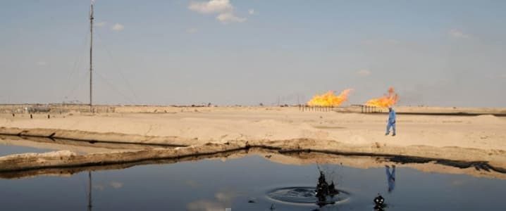 Click to enlarge qurna oil field iraq