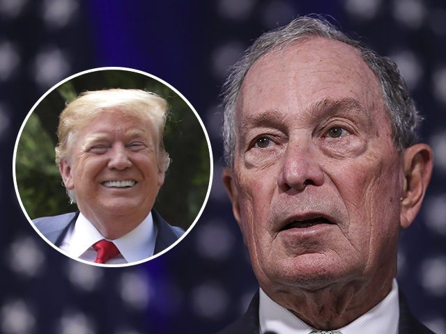 Trump Michael Bloomberg