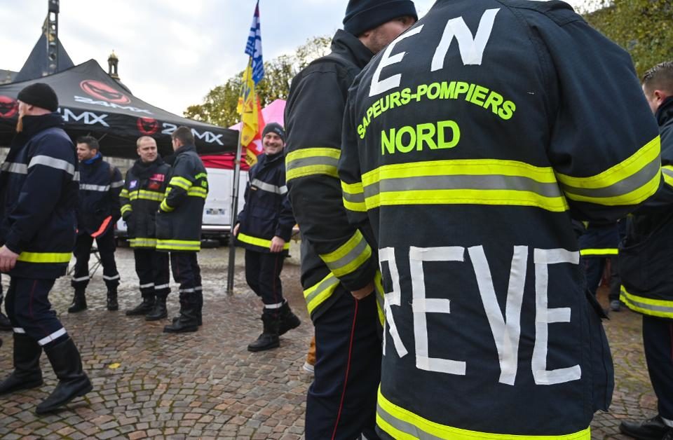 Click to enlarge Firefighters
