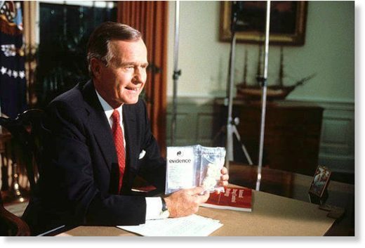 Click to enlarge George HW Bush
