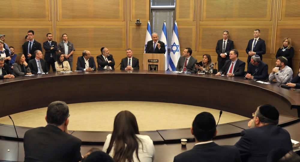 netanyahu knesset