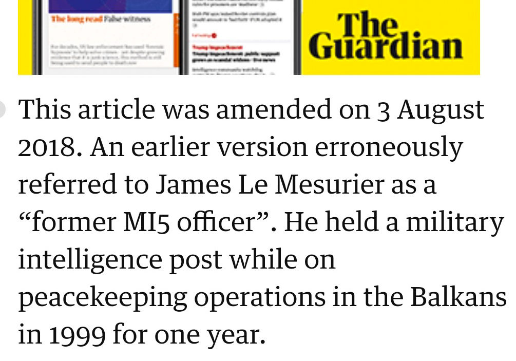 Click to enlarge The Guardian quoted Karen Pierce