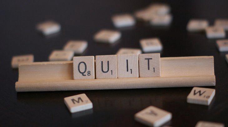 quit scrabble pieces