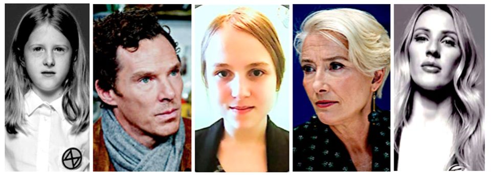 climate alarmist celebrities