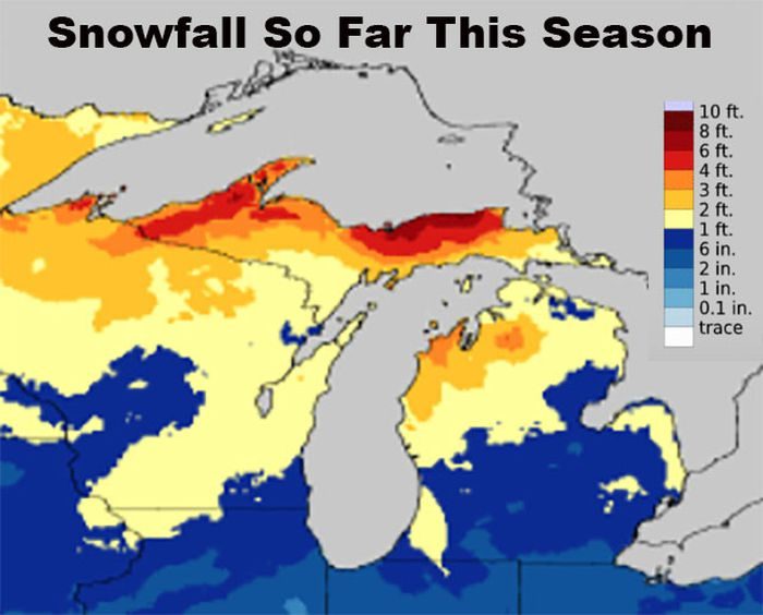Click to enlarge Snowfall so far since October 1, 2019.