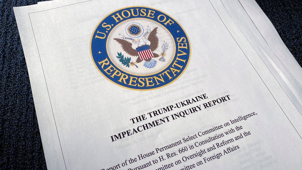 Click to enlarge impeachment report democrats trump