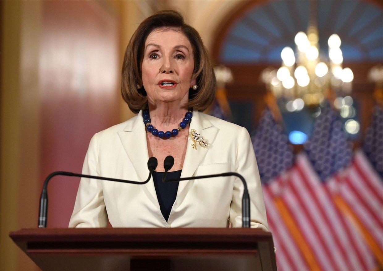 Pelosi: Full speed ahead with articles of impeachment against Trump -- Puppet Masters ...1240 x 876