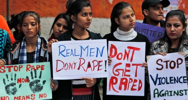 Click to enlarge Women activists