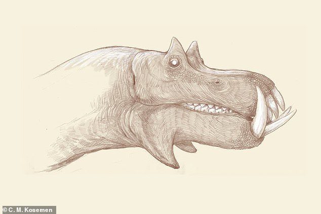 Click to enlarge hippo dinosaur