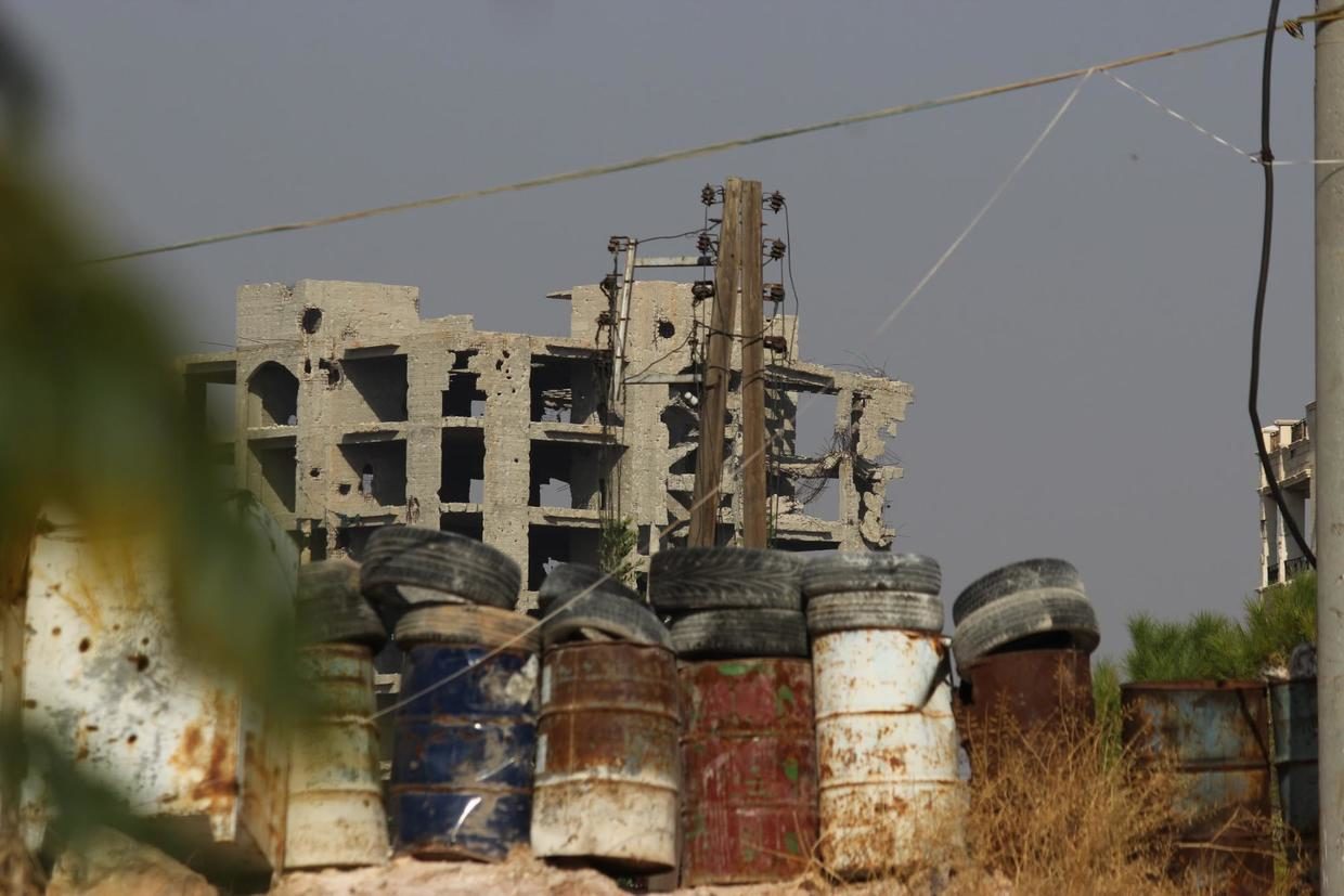 Click to enlarge Al Zahraa, west Aleppo