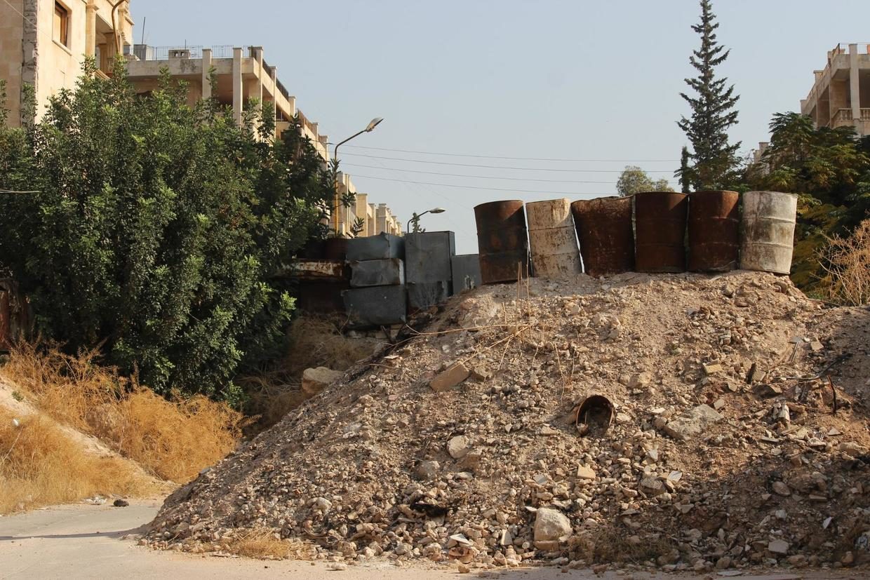 Click to enlarge Al Zahraa, west Aleppo