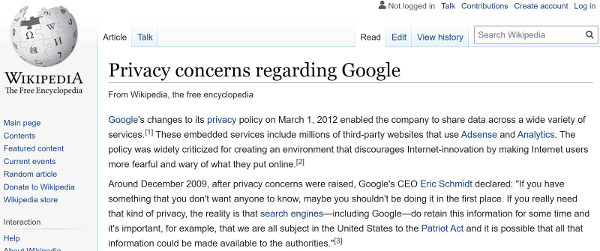 Click to enlarge goggle concerns