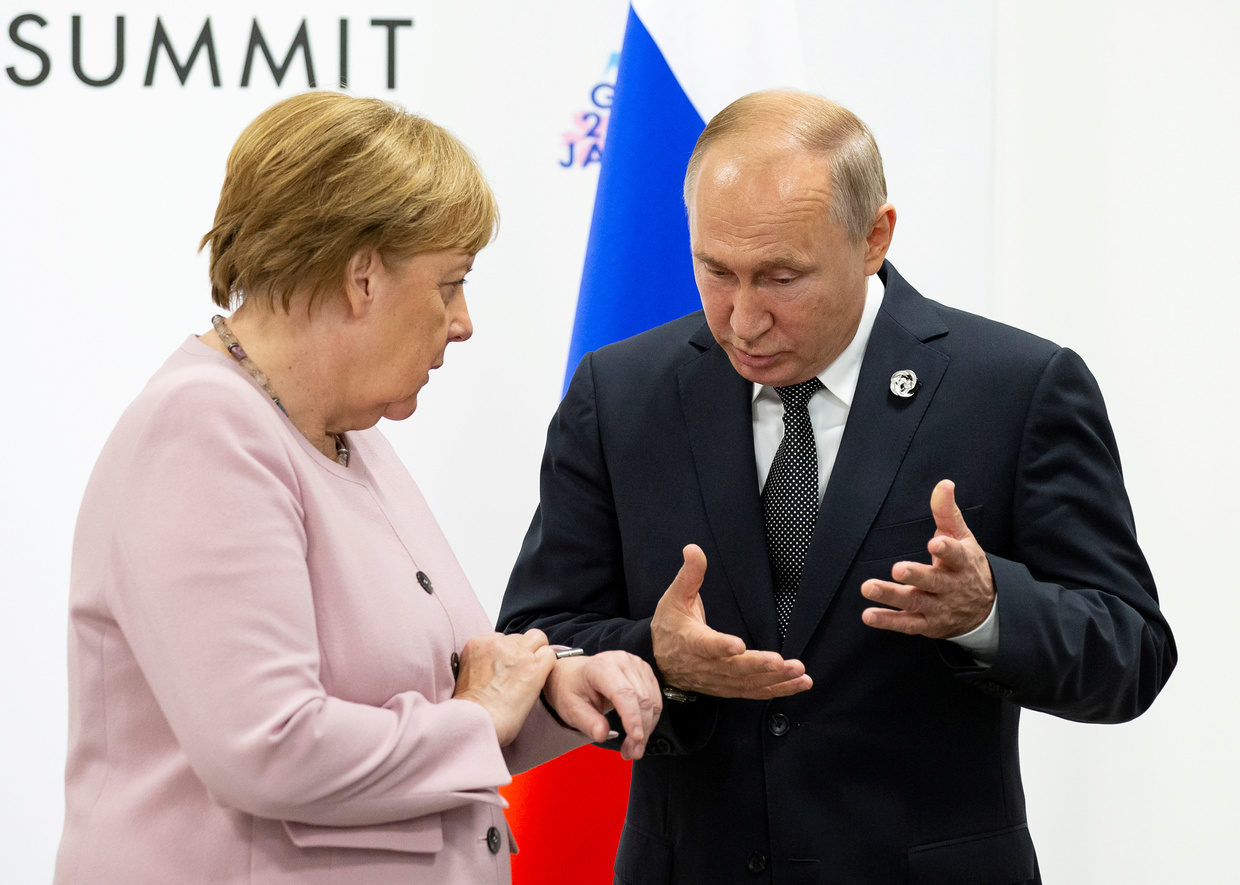merkel Putin