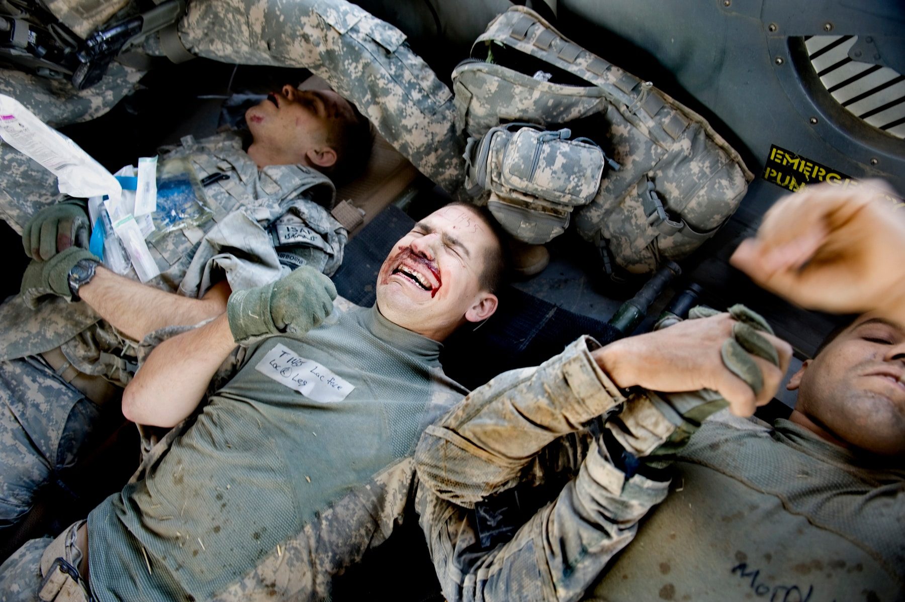 wounded soldier