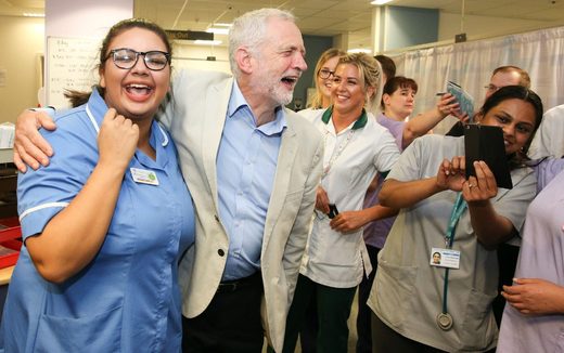 corbyn nhs nurses