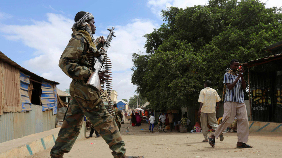Click to enlarge Somalia armed militant