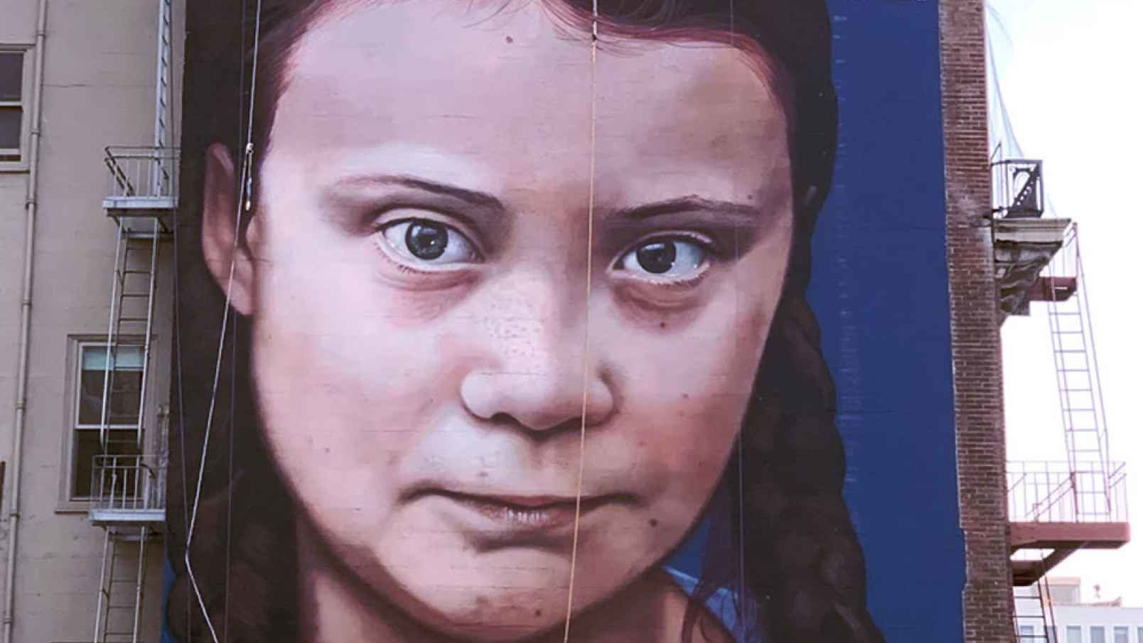 greta mural