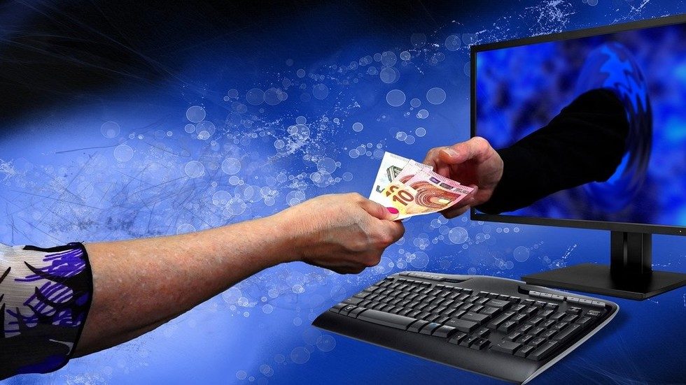 online banking graphic